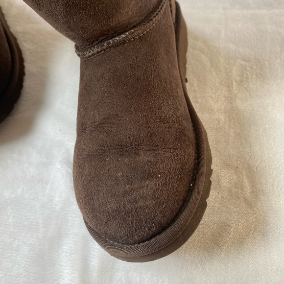Ugg Classic Tall ll Boots In Chocolate Brown - Picture 12 of 16